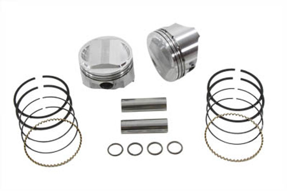 V-Twin - 11-2273 - 88 inch Twin Cam Piston Set .030