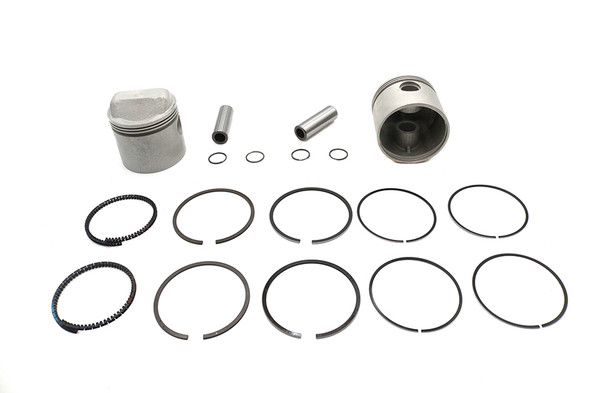 V-Twin - 11-2745 - Replica 1000cc 3-3/16 inch Piston Set .040 Oversize