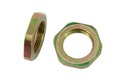 V-Twin - 12-0534 - Sprocket Shaft Nuts - Fits 1982-1986 Harley-Davidson FXR, 1979-1986 FLT, 1984-1986 FXST, 1972-1984 FX, FL, 1986 FLST