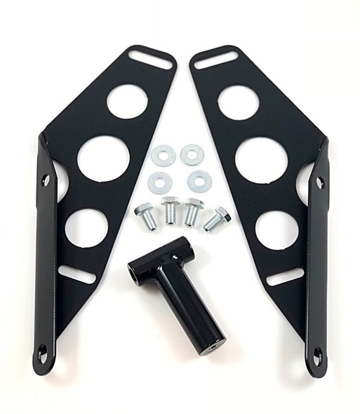  Bung King 49mm Quarter Fairing Bracket - fits 2018 Softail Models 