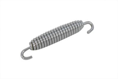 V-Twin - 13-0185 - Heavy Duty Chrome Kickstand Spring - Fits 1986-2006 Harley-Davidson FLST, FXST