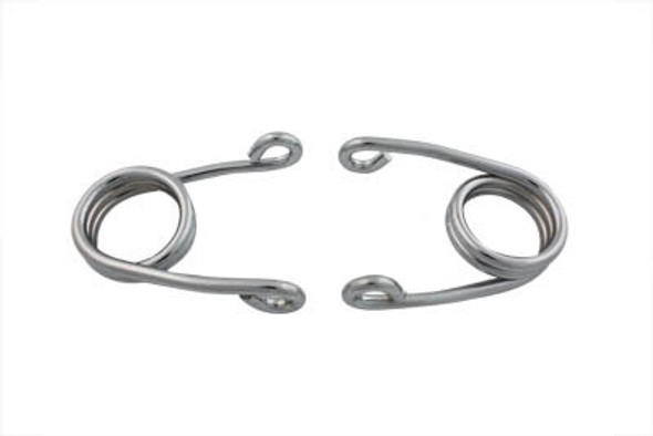 V-Twin - 13-0273 - Chrome 2 inch Torsion Seat Spring Set