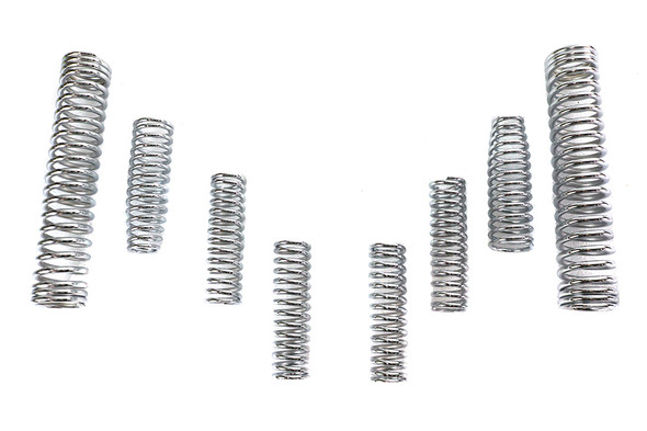 V-Twin - 13-0549 - Fork Spring Set Chrome - Fits 1988-2006 Harley-Davidson FLSTS, FXSTS