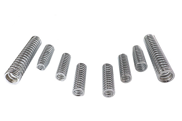 V-Twin - 13-0549 - Fork Spring Set Chrome