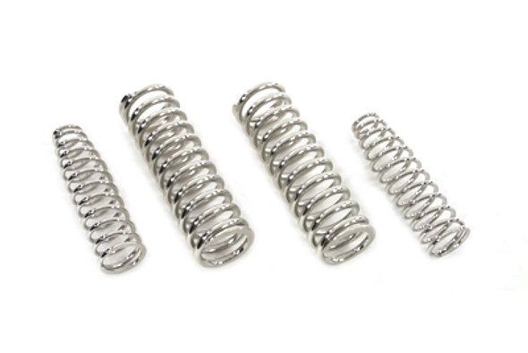 V-Twin - 13-0787 - Replica Spring Fork Spring Set Nickel Plated