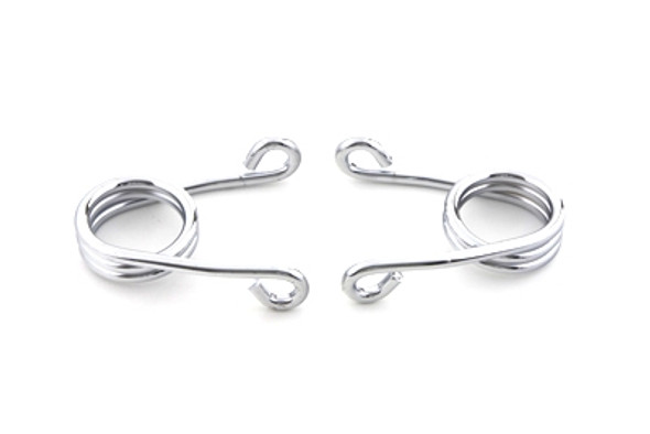 V-Twin - 13-0985 - Chrome 2 inch Hair Seat Spring Set