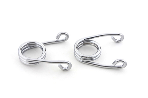 V-Twin - 13-0985 - Chrome 2 inch Hair Seat Spring Set