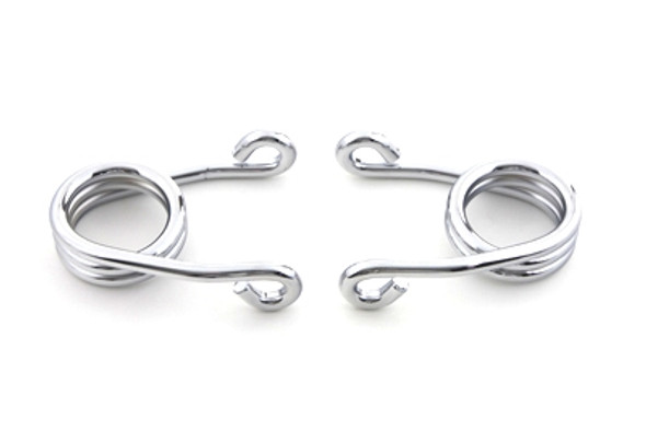 V-Twin - 13-0986 - Chrome 2 inch Hair Seat Spring Set V-Twin - 13-0986 - Chrome 2 inch Hair Seat Spring Set