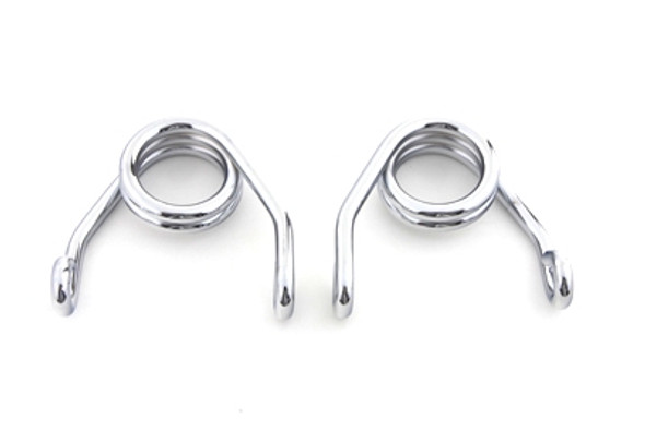 V-Twin - 13-0987 - Chrome 3-1/2 inch Hair Seat Spring Set V-Twin - 13-0987 - Chrome 3-1/2 inch Hair Seat Spring Set