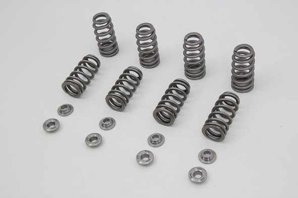V-Twin - 13-2088 - M8 Valve Spring Kit with Titanium Retainers