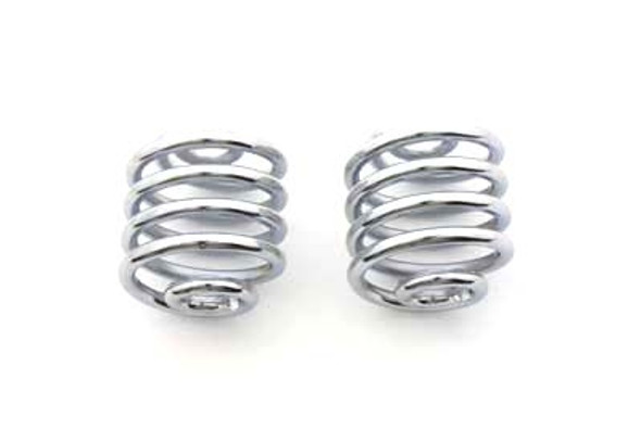 V-Twin - 13-9236 - Chrome 2 inch Seat Spring Set