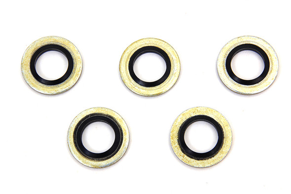 V-Twin - 14-0568 - Banjo Bolt Washer with O-Ring 10mm