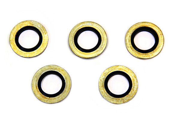 V-Twin - 14-0568 - Banjo Bolt Washer with O-Ring 10mm