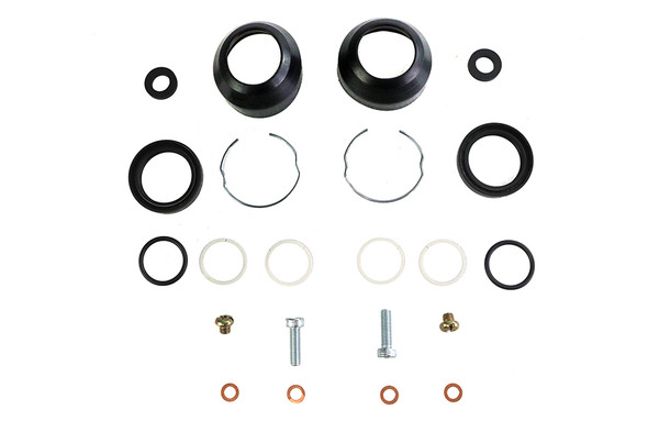 V-Twin - 14-0700 - Fork Seal Rebuild Kit - Fits 1993-2005 Harley-Davidson FXDWG, 1984-2010 FXST, 2006-2013 FLT