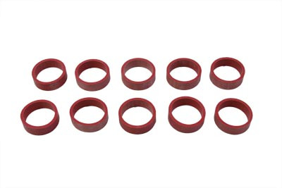 V-Twin - 14-0924 - Flat Intake Manifold Seals - Fits 1978-1984 Harley-Davidson XL, FL, FX