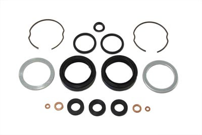 V-Twin - 14-0938 - Fork Seal Kit - Fits 1979-1984 Harley-Davidson FLT, 1980-1984 FXWG, 1977-1984 FL