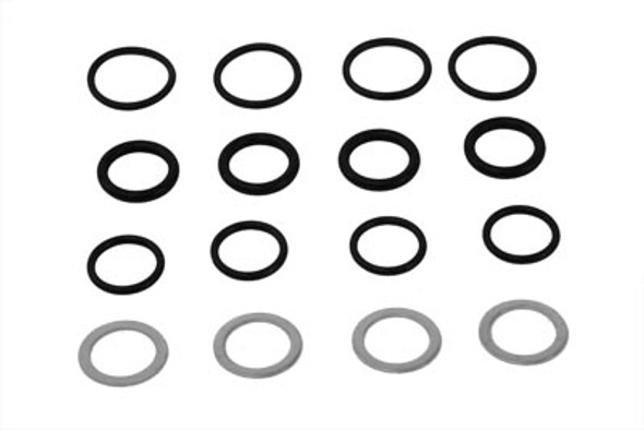 V-Twin - 14-0951 - V-Twin Pushrod Cover Seal Kit