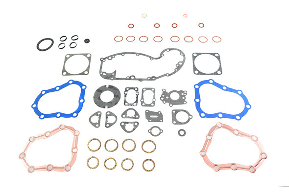 V-Twin - 15-0010 - 74 inch/80 inch Side Valve Engine Gasket Kit - Fits 1936-1948 Harley-Davidson UL