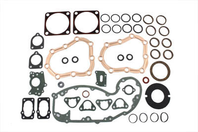 V-Twin - 15-0506 - 74 inch/80 inch Side Valve Engine Gasket Kit