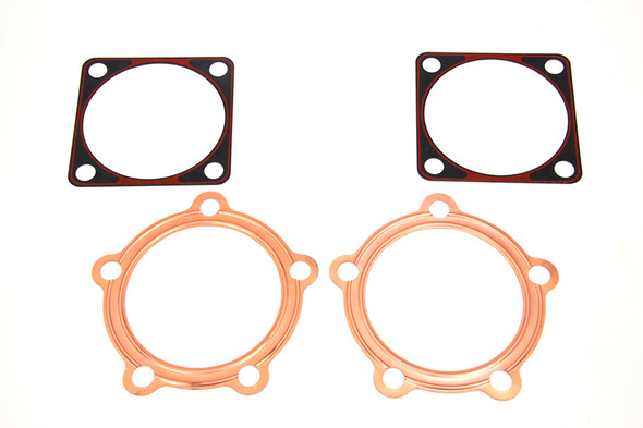 V-Twin - 15-0924 - Knucklehead Cylinder Head and Base Gasket Set