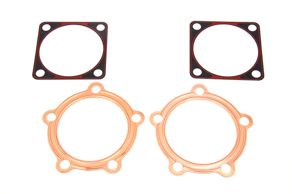 V-Twin - 15-0924 - Knucklehead Cylinder Head and Base Gasket Set