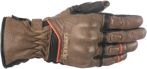 Alpinestars - Cafe Divine Drystar Leather Gloves - Brown/Black
