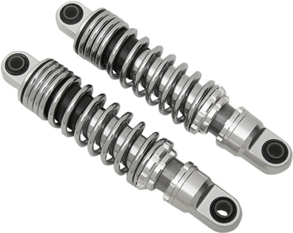  Drag Specialties - Ride-Height Adjustable Shocks - Chrome fits '85 & Up FLT 