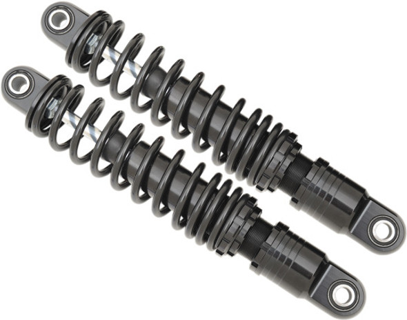  Drag Specialties - Ride-Height Adjustable Shocks - Black fits '85 & Up FLT 