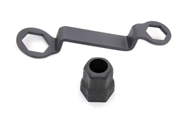 V-Twin - 16-1345 - Parkerized 18mm Spark Plug Socket Tool Set