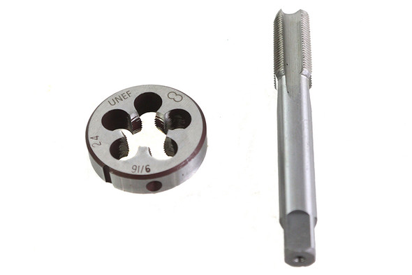 V-Twin - 16-1463 - 9/16 inch x 24 Tap/Die Tool Set