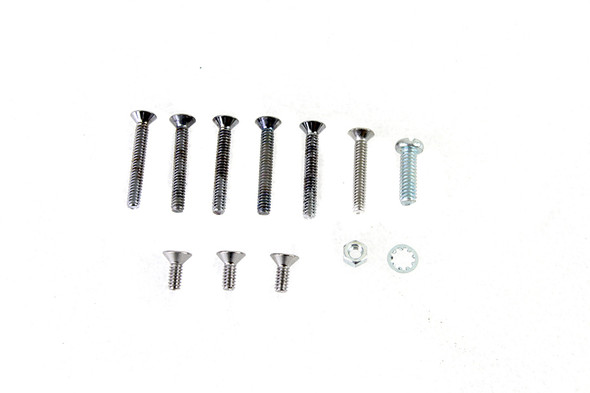 V-Twin - 17-0269 - Ratchet Top Shift Drum Screw Kit - Fits 1952-1976 Harley-Davidson FL