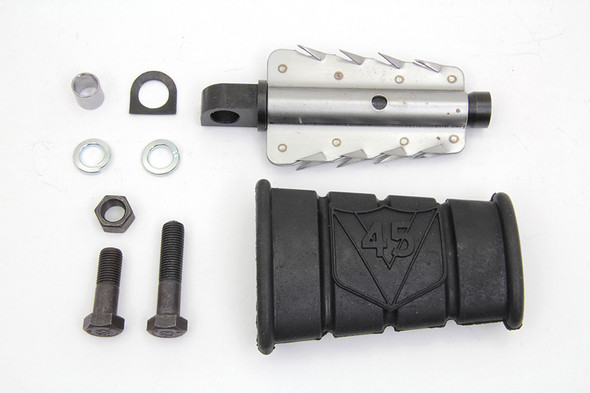 V-Twin - 17-0283 - Fudgesickle Kick Starter Pedal Black