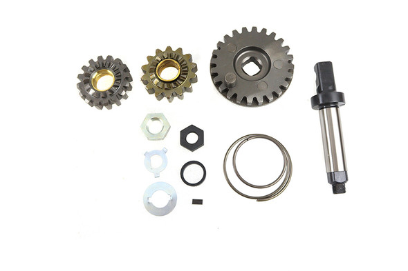 V-Twin - 17-0419 - 14 Tooth Starter Gear Kit with Key - Fits 1954-1964 Harley-Davidson FL