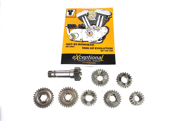 V-Twin - 17-0808 - Transmission Gear Set for Sportster