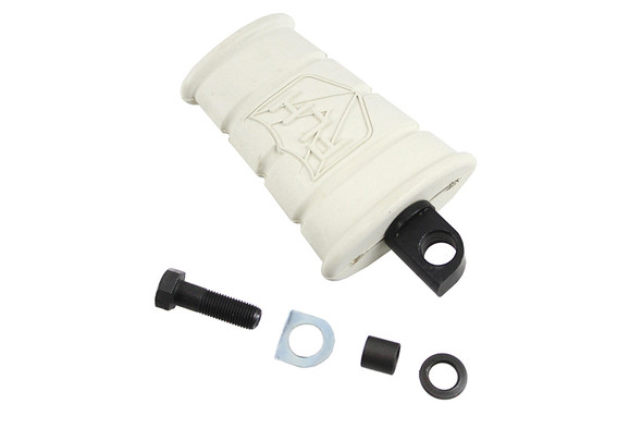 V-Twin - 17-0830 - FLH Kick Starter Pedal Assembly White - Fits 1970-1976 Harley-Davidson FX, 1948-1984 FL