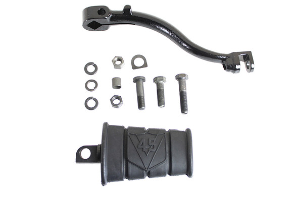 V-Twin - 17-1007 - 45 WL Kick Starter Arm Kit Black