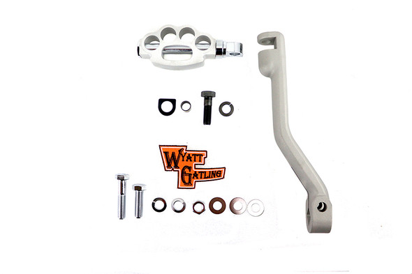 V-Twin - 17-1015 - Kick Starter Arm Kit Stainless Steel - Fits 1971-1976 Harley-Davidson XL, 1954-1985 FL, 1971-1985 FX