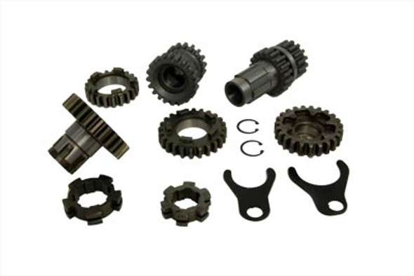 V-Twin - 17-6000 - Transmission Gear Set 2.44 1st 1.35 3rd