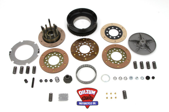 V-Twin - 18-0782 - 45 Clutch Pack Kit - Fits 1941-1952 Harley-Davidson W, 1941-1963 G
