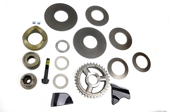 V-Twin - 19-0014 - Compensator Sprocket Kit 34 Tooth - Fits 2007-2016 Harley-Davidson FLH, FLT, 2006-2017 FXD, 2009-2013 FLHXXX, 2014-2016 FLT (stock replacement), 2006-2017 FLST, 2007-2017 FXST