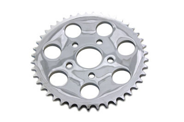 V-Twin - 19-0047 - Chrome 43 Tooth Rear Sprocket V-Twin - 19-0047 - Chrome 43 Tooth Rear Sprocket