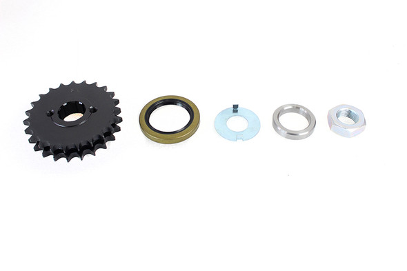 V-Twin - 19-0463 - Solid Engine Sprocket Kit 23 Tooth - Fits 1955-1964 Harley-Davidson FL