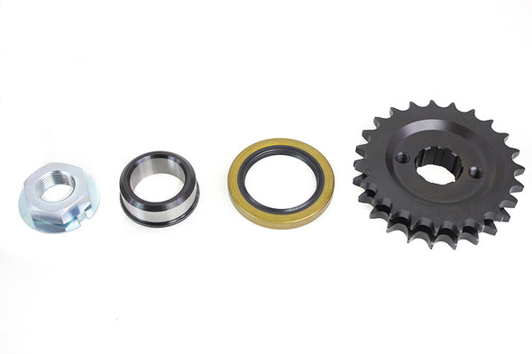 V-Twin - 19-0466 - Solid Engine Sprocket Kit 23 Tooth - Fits 1965-1969 Harley-Davidson FL