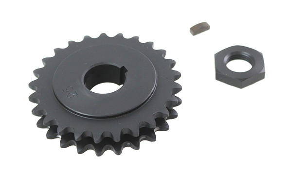 V-Twin - 19-0592 - Engine Sprocket Kit 25 Tooth - Fits 1929-1952 Harley-Davidson WL, 1929-1973 G