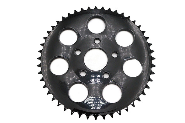 V-Twin - 19-0684 - Rear Sprocket Gloss Black 48 Tooth - Fits 1973-1984 Harley-Davidson FX, FL