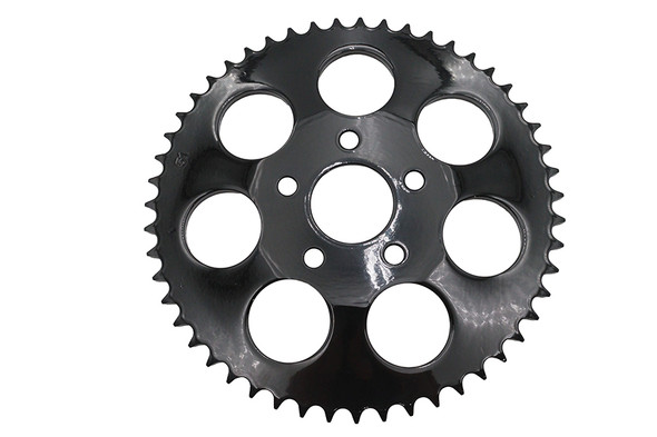 V-Twin - 19-0686 - Rear Sprocket Gloss Black 51 Tooth - Fits 1979-1981 Harley-Davidson XL, 1973-1984 FX, FL