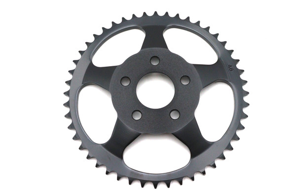 V-Twin - 19-0691 - Rear Sprocket Flat Black 48 Tooth