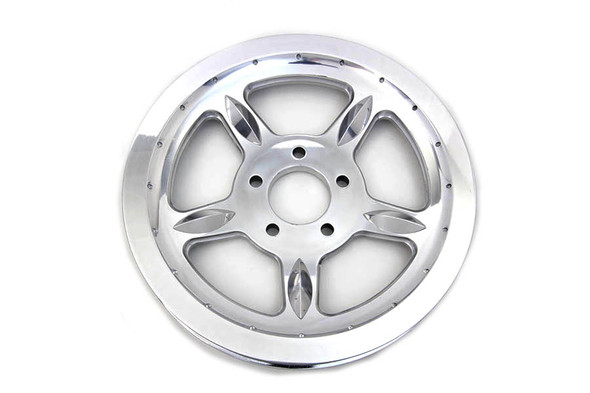V-Twin - 20-0737 - Rear Pulley 68 Tooth Chrome