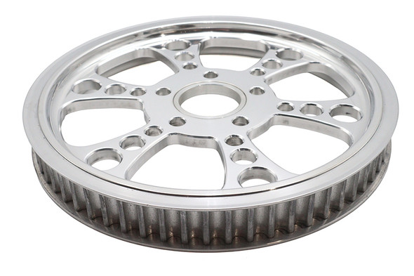 V-Twin - 20-4633 - Kool Kat Rear Drive Pulley 65 Tooth Polished
