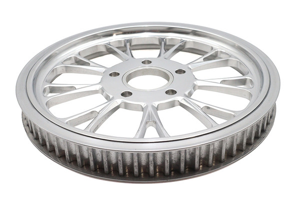 V-Twin - 20-4643 - Manhattan Rear Drive Pulley 65 Tooth Polished